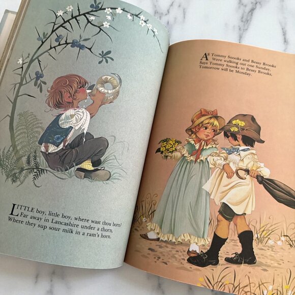 Vintage 1978 Dean & Son Ltd ABC Book of Children's Rhymes and Verse - Picture 7 of 10